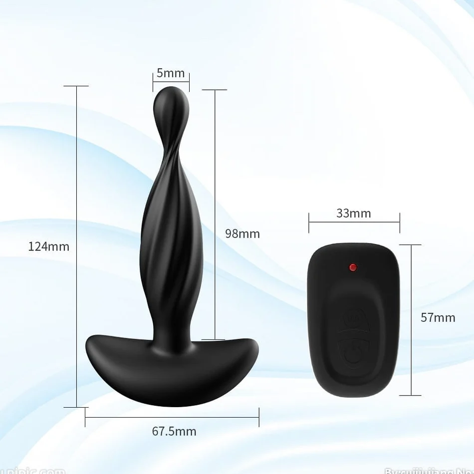 Anal Plug Vibrator Male Prostate Massager - image 1