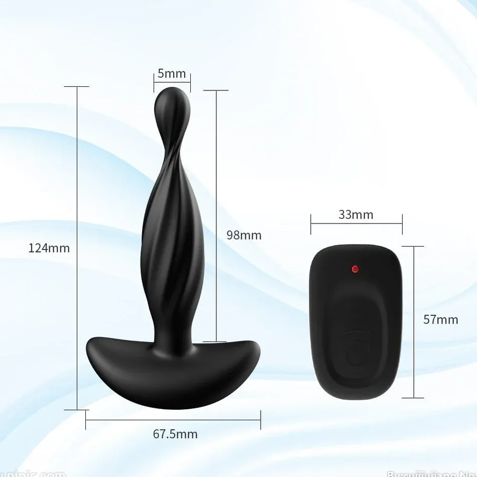 Anal Plug Vibrator Male Prostate Massager - image 1