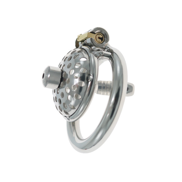 1.28'' Diameter Lightweight Stainless Steel Chastity Cage-WeLovePlugs