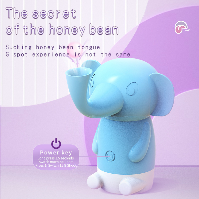 Mini Elephant Cute Vibrator – Pocket Pleasure with Big Power-WeLovePlugs