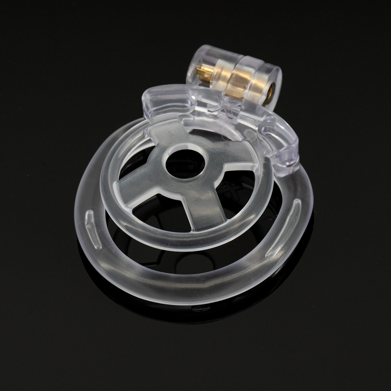 CB Sissy Chastity Cage with 4 Rings -WeLovePlugs