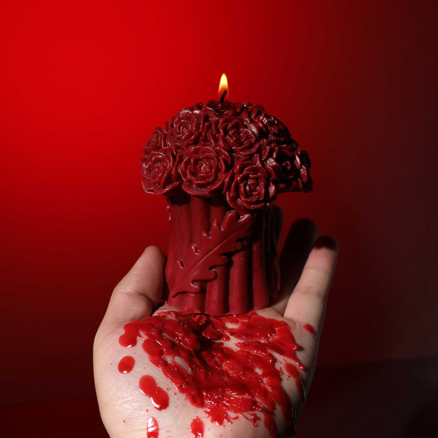 Flower-shaped Low-temperature Candle - image 4