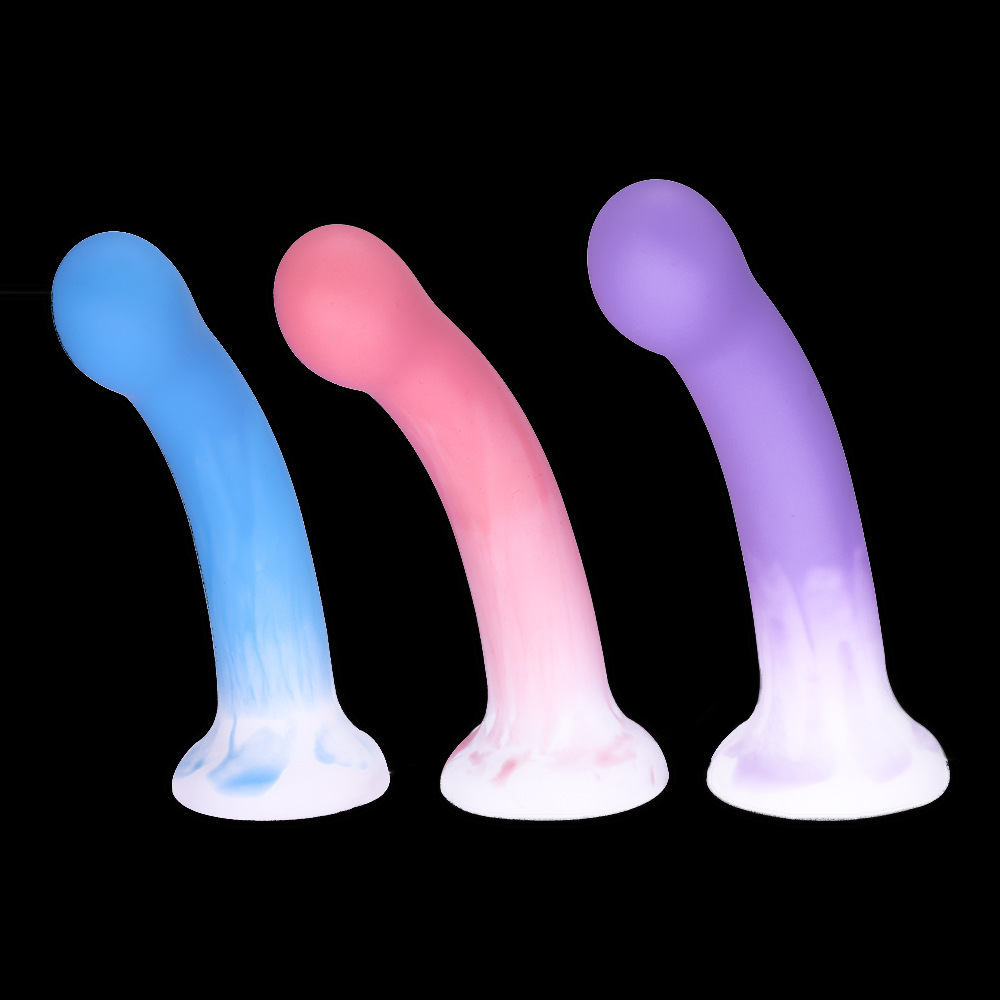 Chromasculpt Gradient Silicone Butt Plug Dildo
