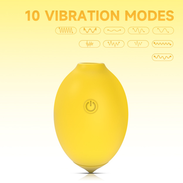 Vibrating Egg Adult Sex Toy Lemon