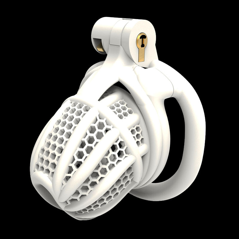 3D Hive Series - Bee Black Chastity Cage-WeLovePlugs