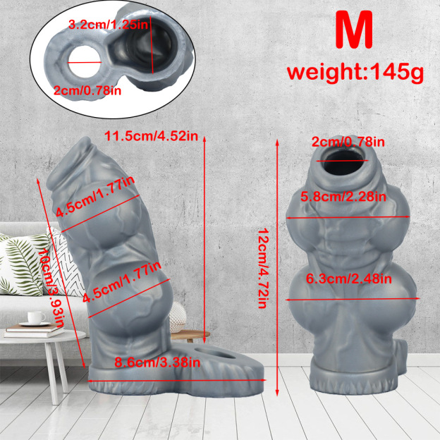 Mythic Titan Hollow Dildo Sleeve & Extender - M - image 6