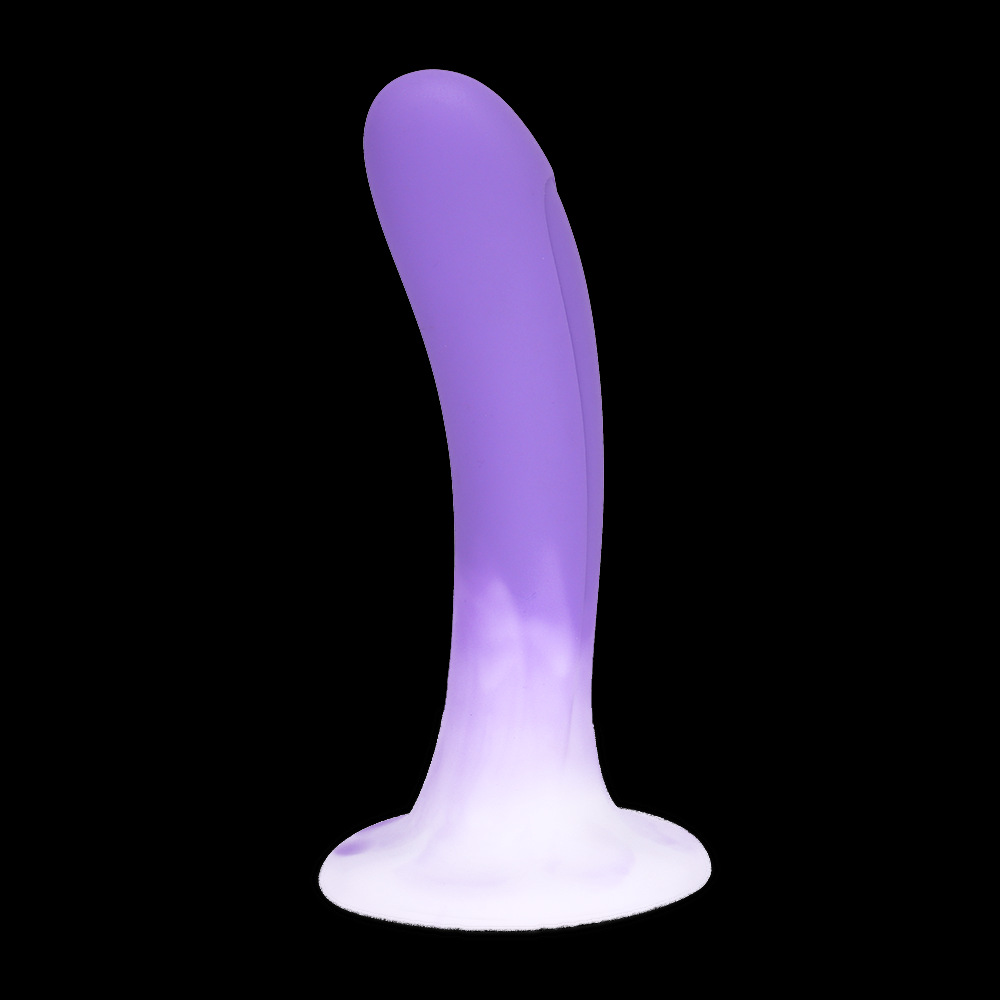 Gradient Carrot Silicone Butt Plug Dildo