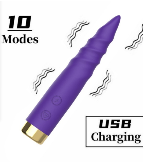 Anal Beads Vibrator – 10-Speed Silicone Massager for Prostate/G-Spot