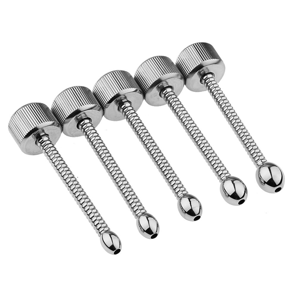 Dumbbell Shape Urethral Sound Hollow Penis Plug -WeLovePlugs