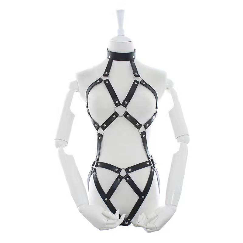 Obsidian Embrace Harness Lingerie