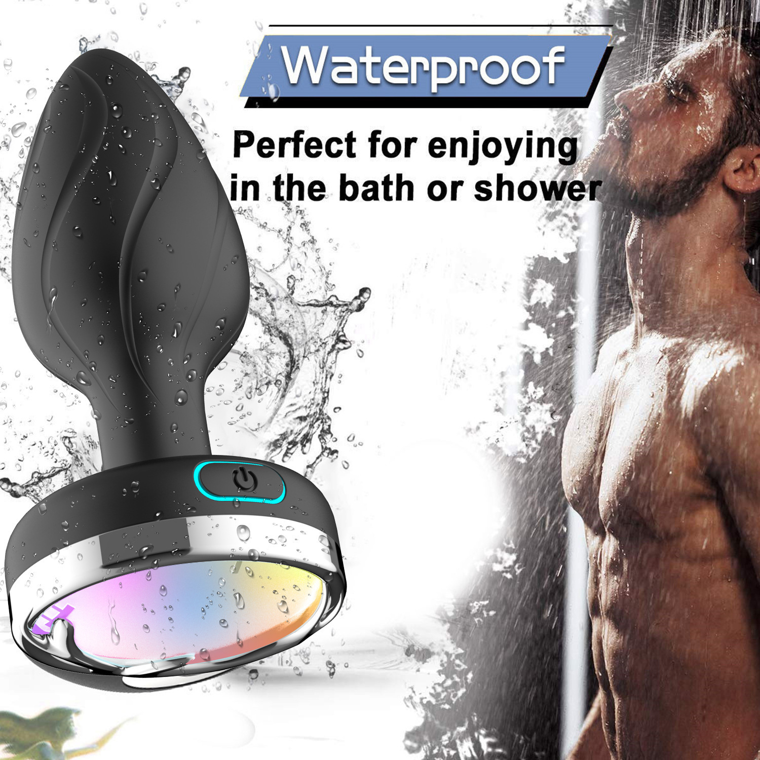 Lumos Smart Remote Control Anal Butt Plug-WeLovePlugs