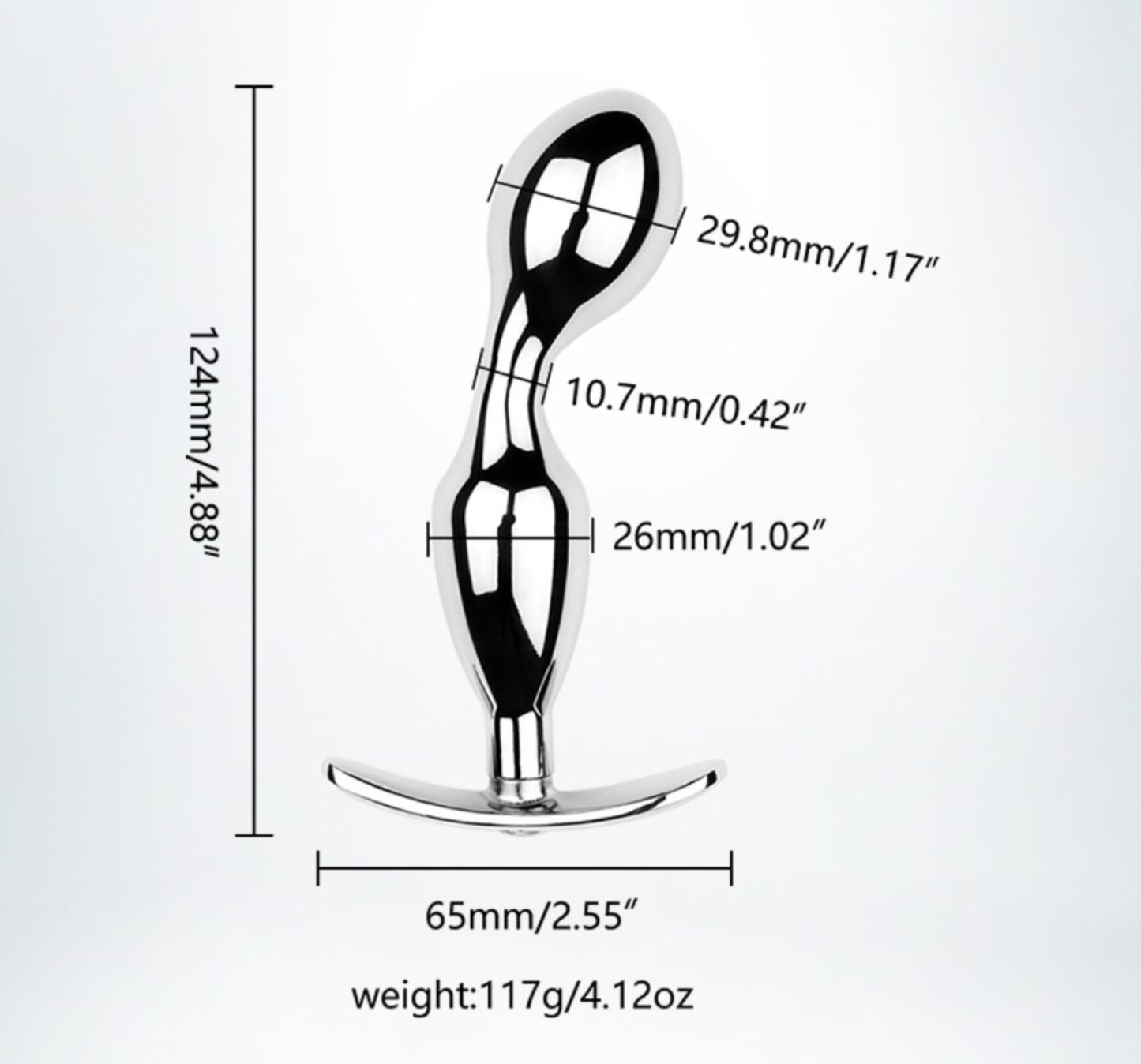 Njoy Stainless Steel Butt Plugs