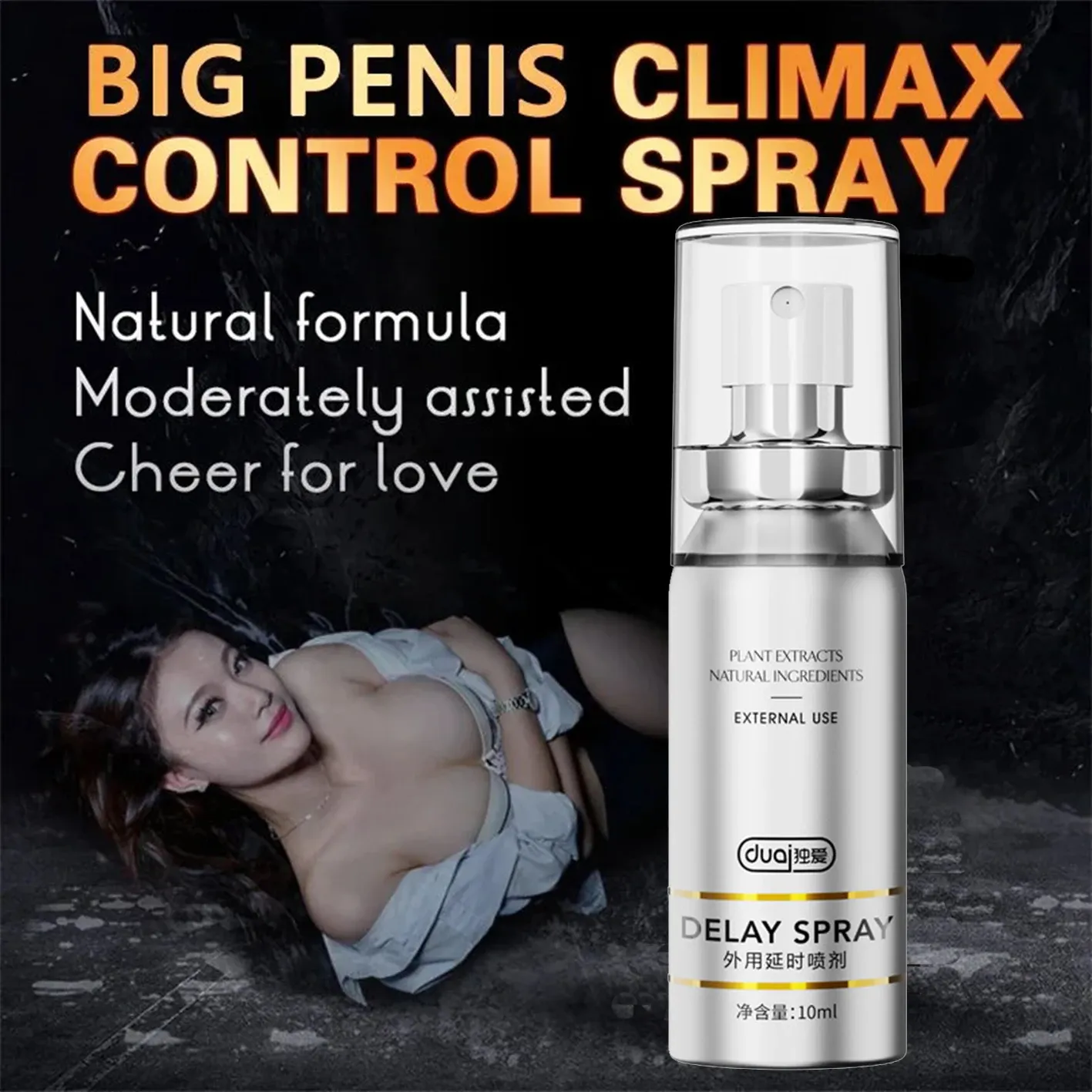 Lasting 60 Minutes Sex Long Time Delay Spray -WeLovePlugs