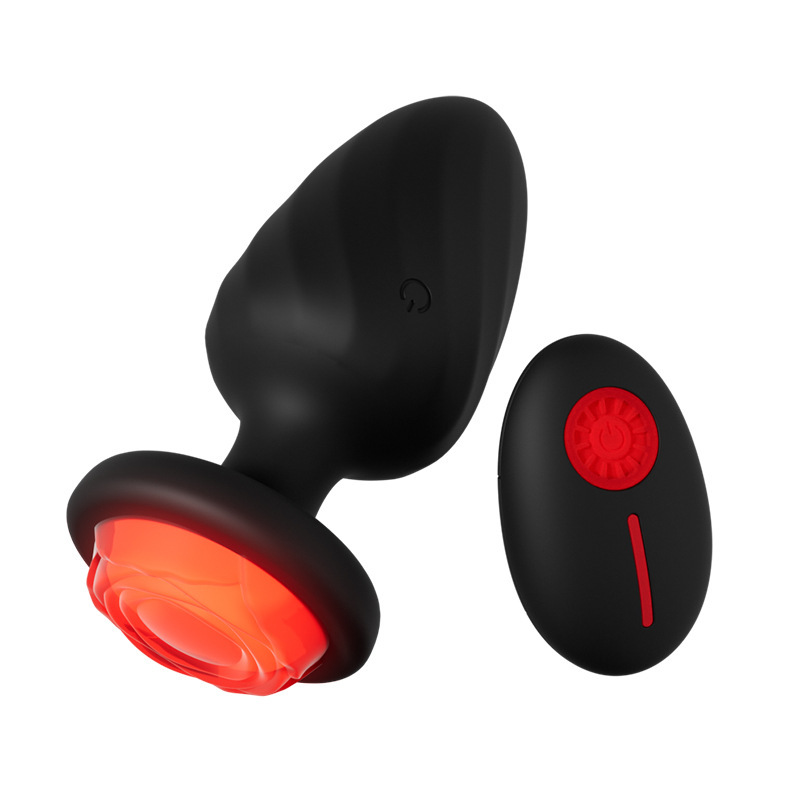 Nebula Remote Control Light Up Anal Butt Plug-WeLovePlugs