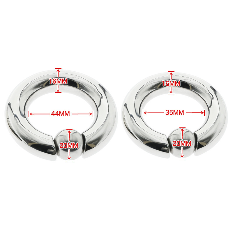 Heavy Cock Ring / Ball Stretcher  -WeLovePlugs