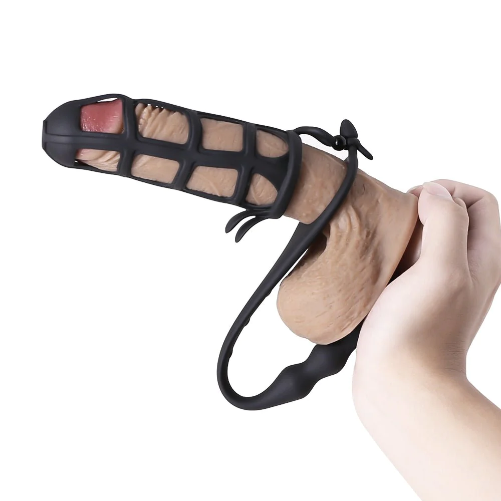 "Lock and Load" - Cock Ring & Anal Plug -WeLovePlugs