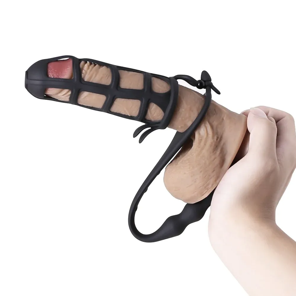 "Lock and Load" - Cock Ring & Anal Plug -WeLovePlugs