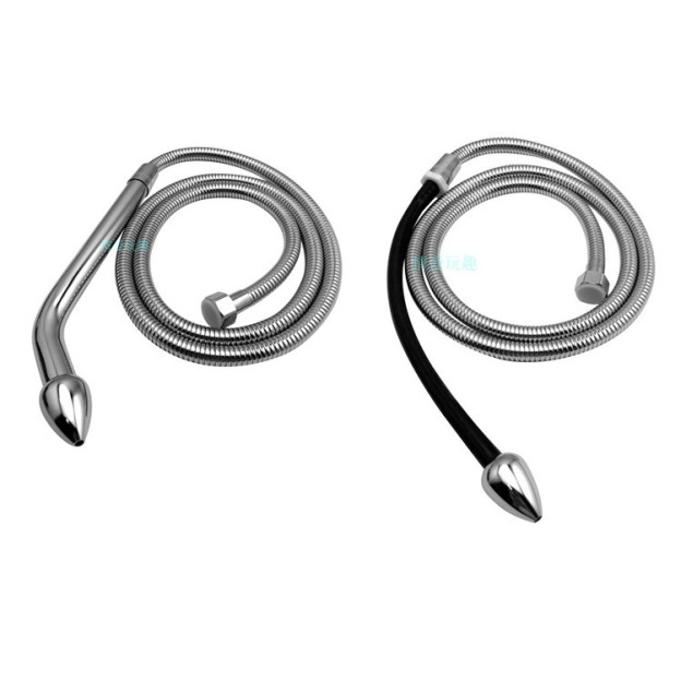 Aluminum Shower Enema Douch Wand and Tube -WeLovePlugs