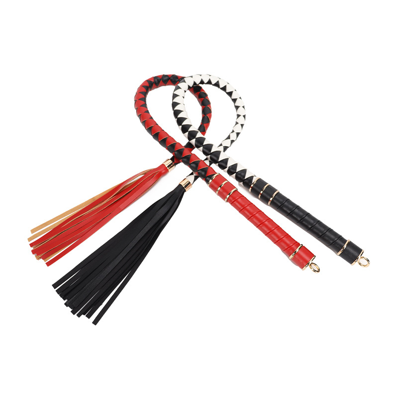 90cm Braided Single-tail Whip With Loose-strand Tip - image 2