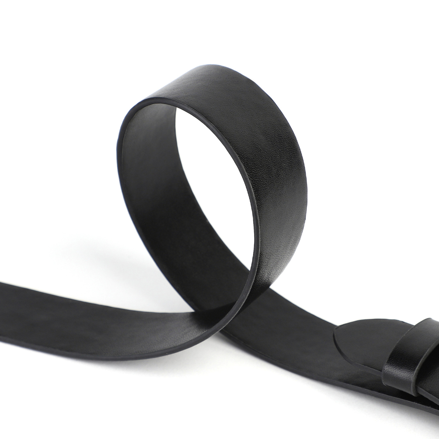 BDSM Leather Strap/Paddle Wood Handle Belt Paddle -Storage Bag Included-16.1x1.4inch,Black-WeLovePlugs