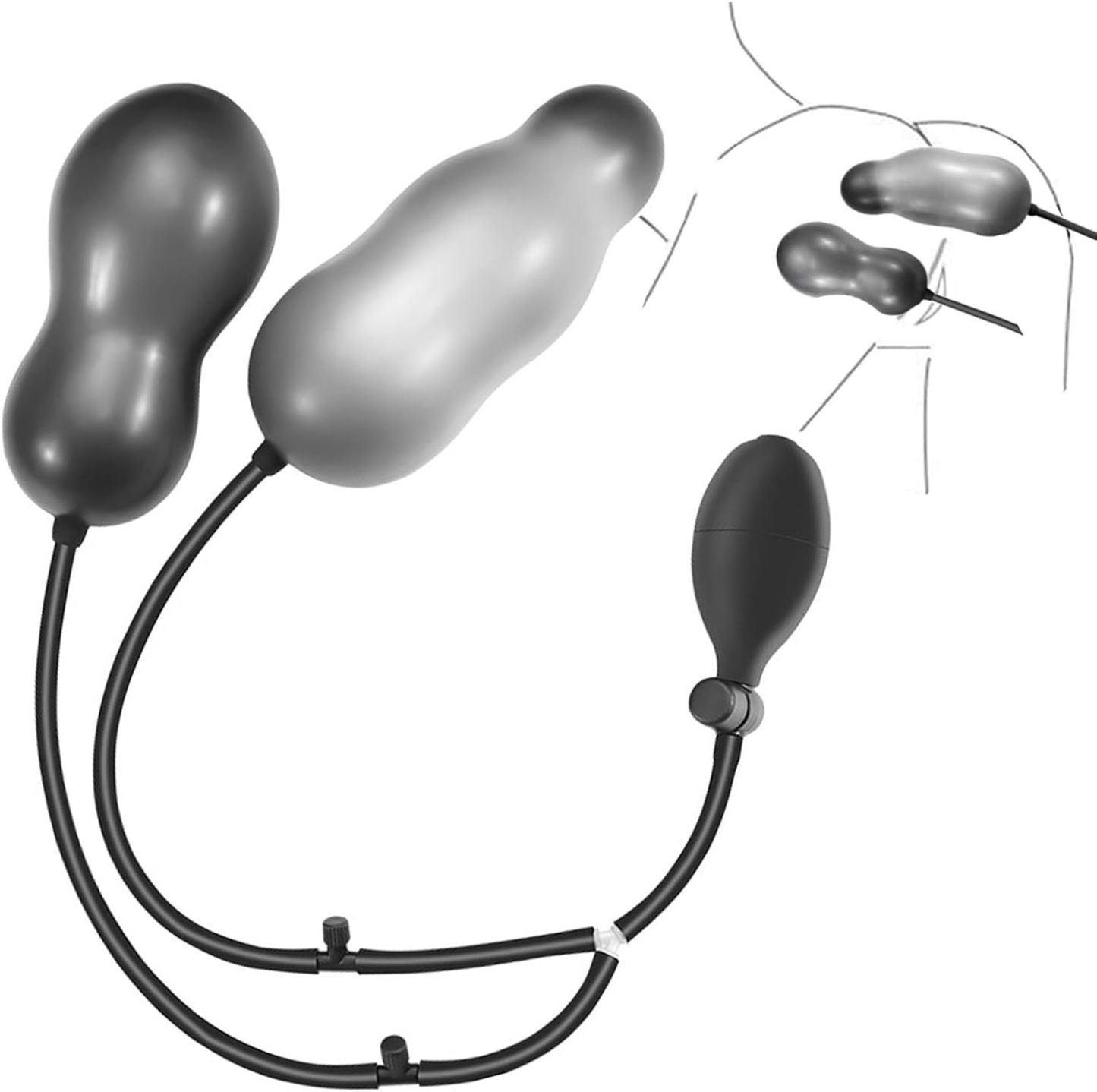 Double-Head Inflatable Plug - image 2