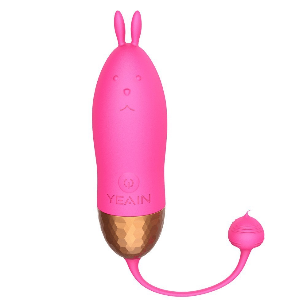 Heartbeat Bliss - 10X Vibrating Egg Rabbit Vibrator