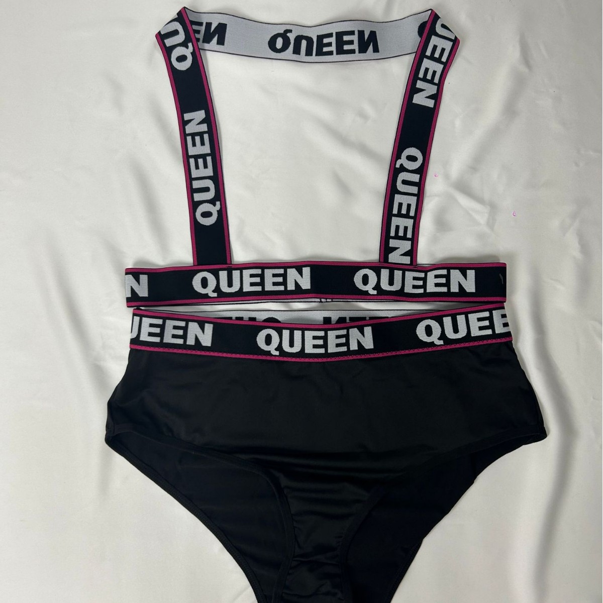 Queen Bee Booty Short and Strappy Top Set - image 1