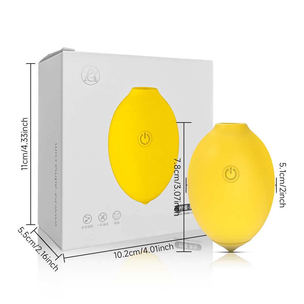Vibrating Egg Adult Sex Toy Lemon