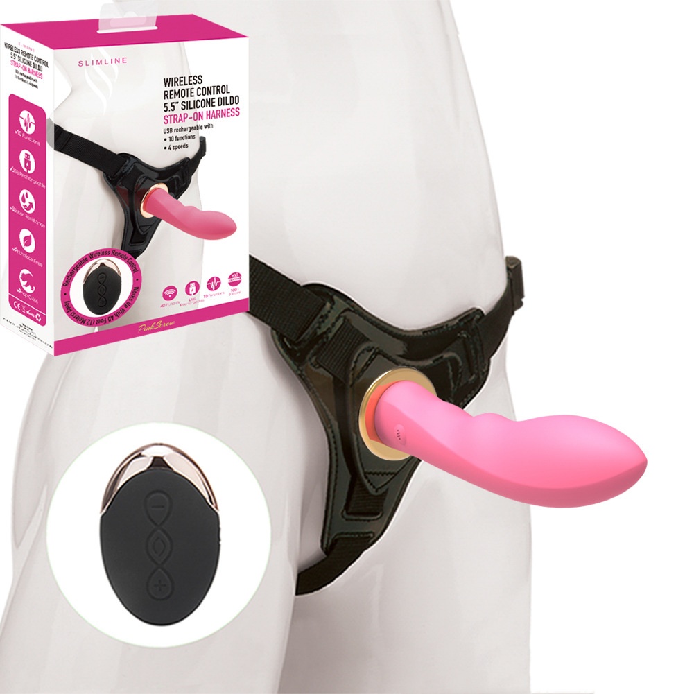 StealthWave Virabting Strap On Remote Control Dildo-WeLovePlugs
