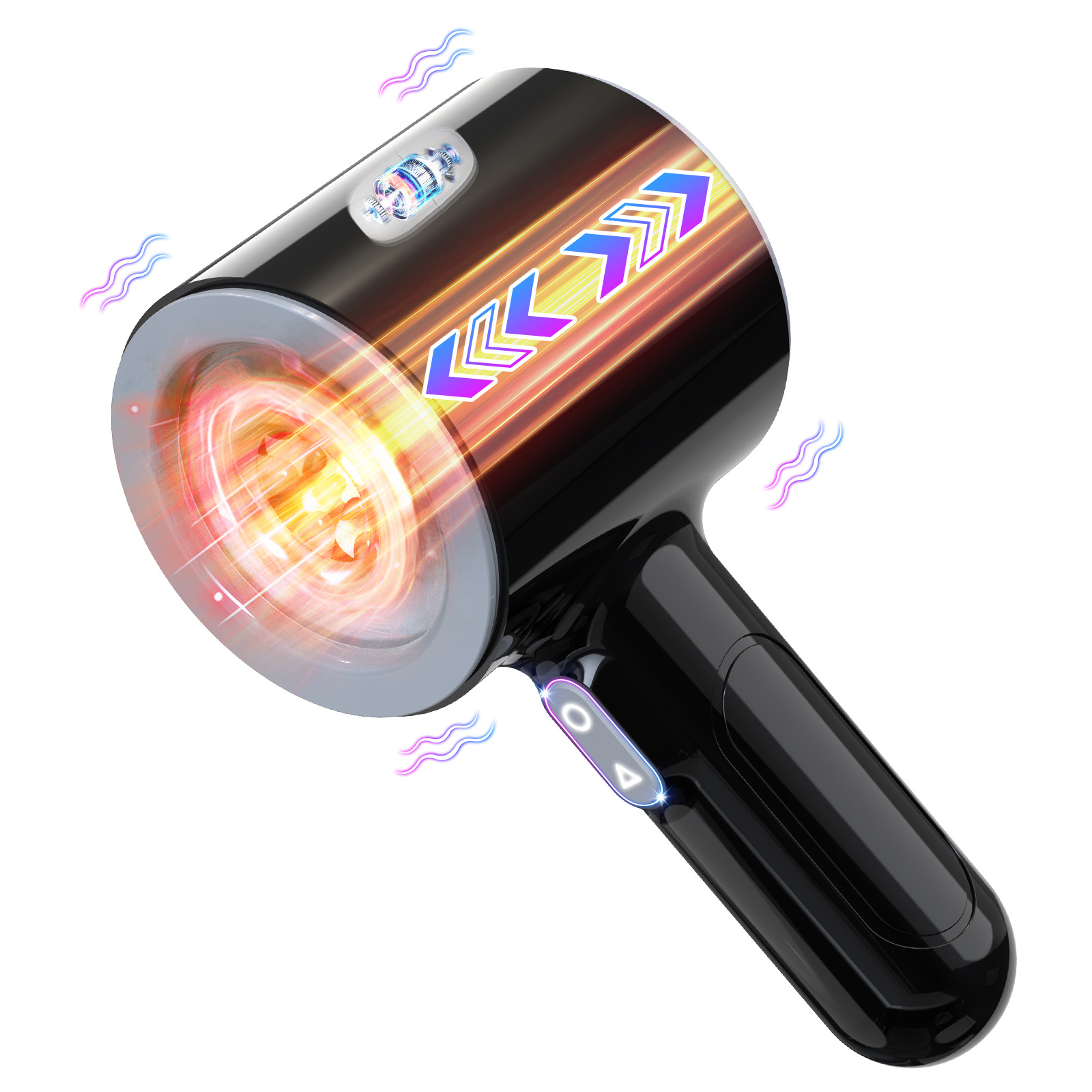 Automatic Thrusting Male Blowjob Open-ended Massager