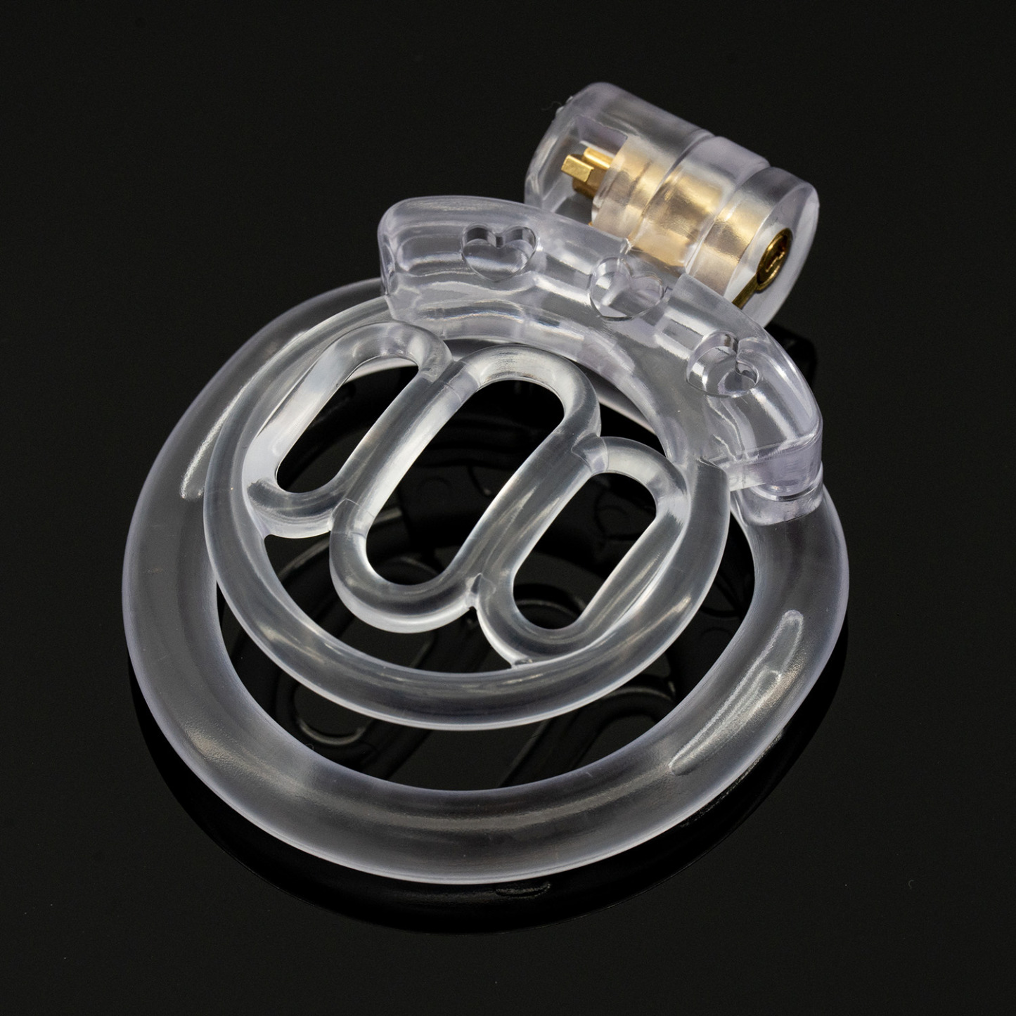 CB Sissy Chastity Cage with 4 Rings -WeLovePlugs