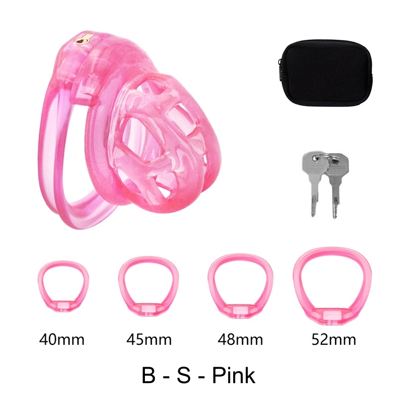 High Quallity 3D Print Breathable TPE Chastity Cage-WeLovePlugs
