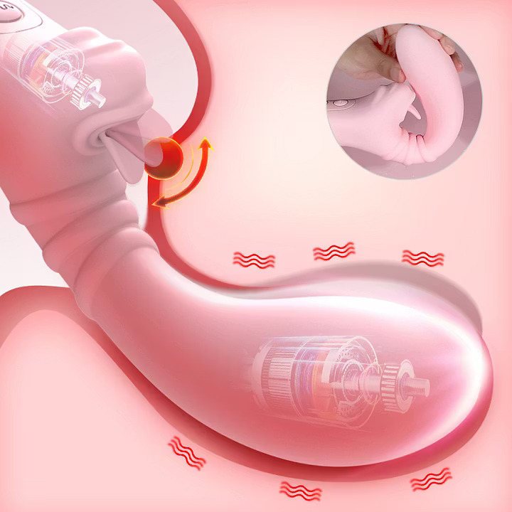 PulseLick Dual Stimulation Vibrator - image 1