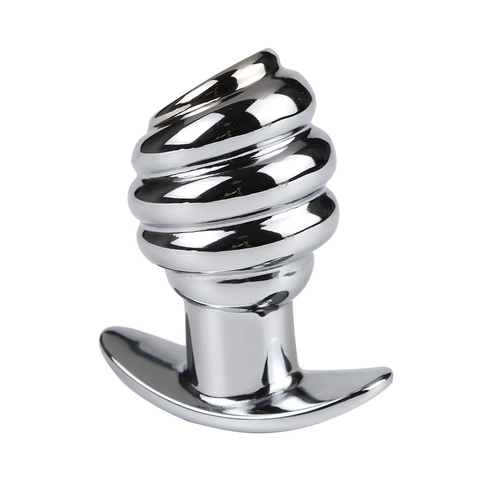 Hollow Ribbed Anal Plug -WeLovePlugs