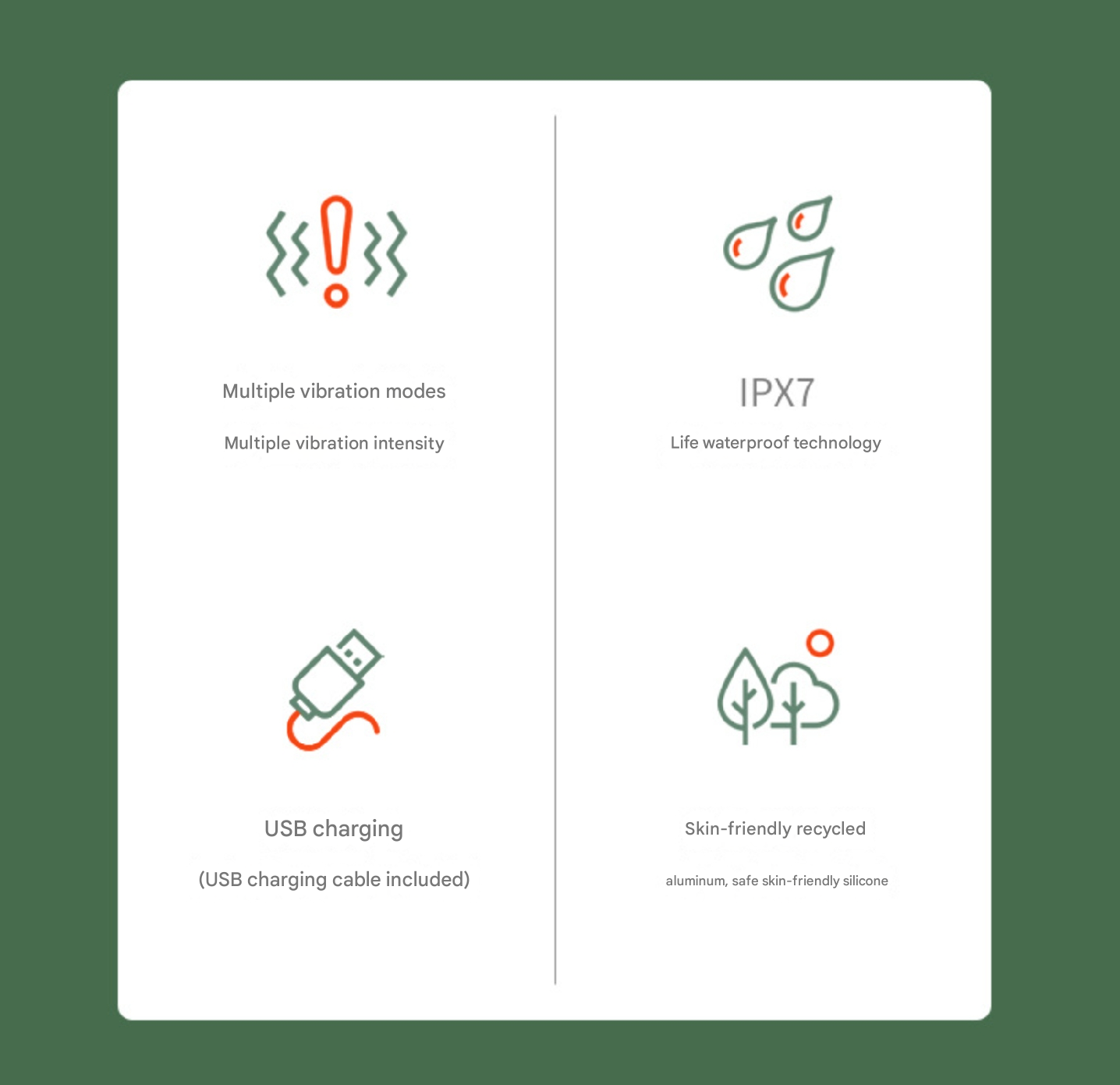 Mini Vibrator Wand 9 Vibrating Modes -WeLovePlugs