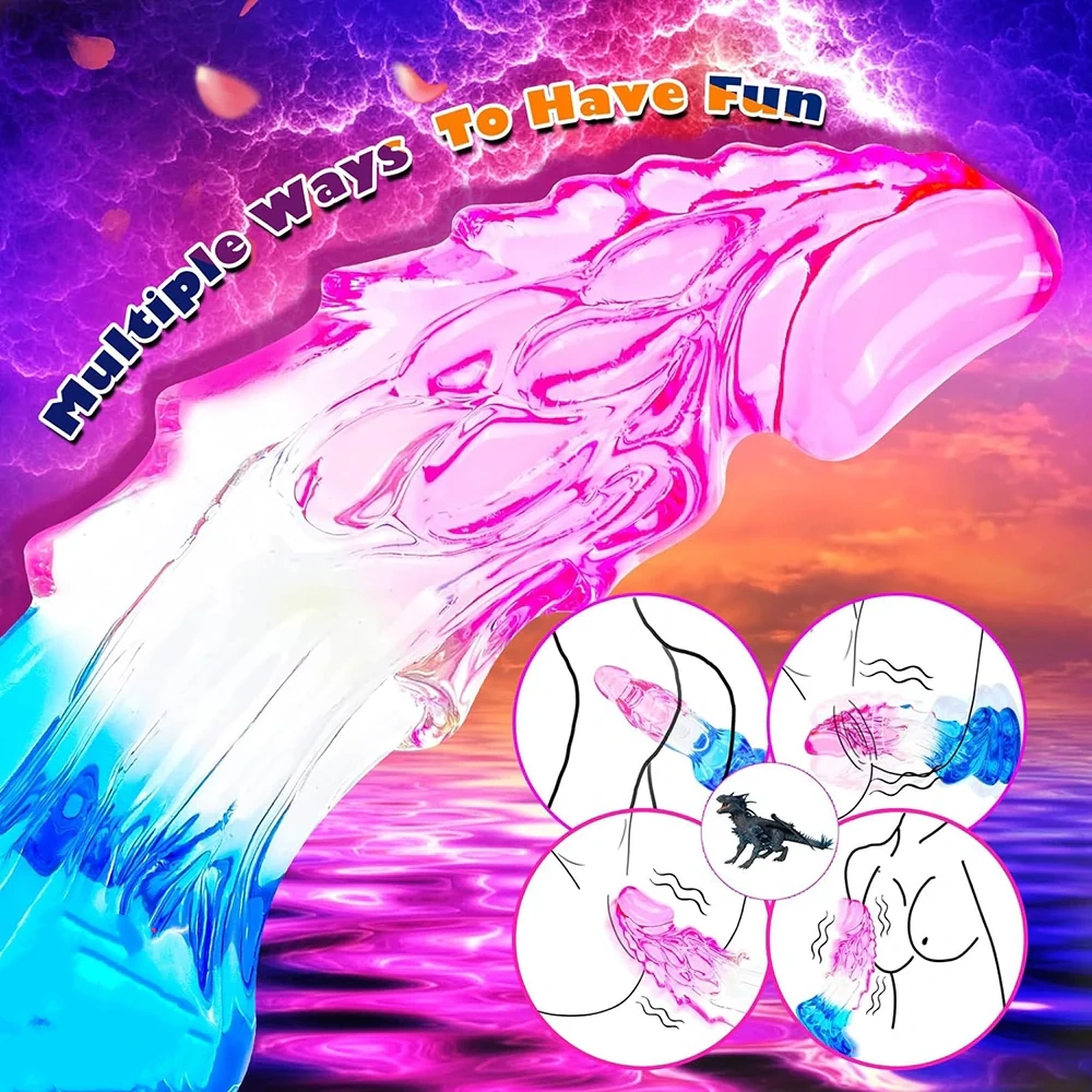 8.7” Dragon Dildo for Deep Stretch & Orgasmic Adventure