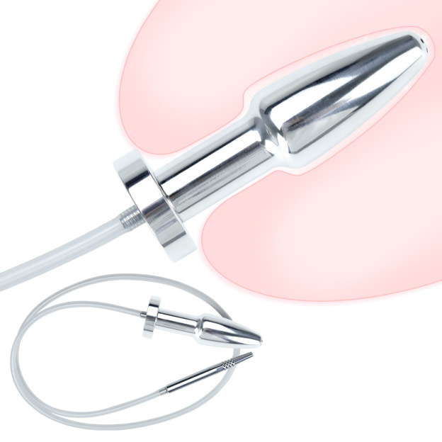 Butt Plug + Urethral Sound Catheter -WeLovePlugs