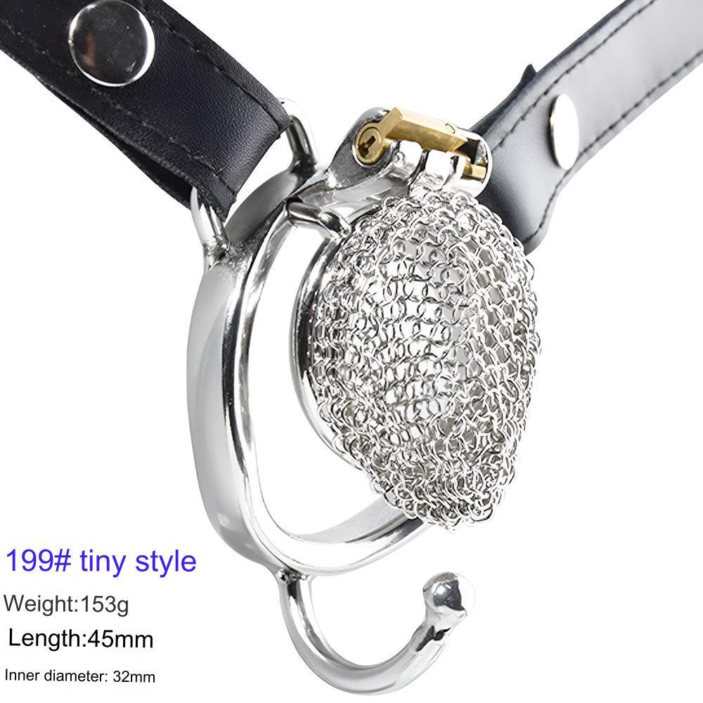 Chain Mail Plating Chastity Cage -WeLovePlugs