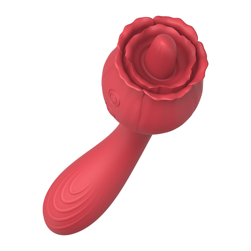 Rosebud Silicone Wand Massager Vibrator-WeLovePlugs