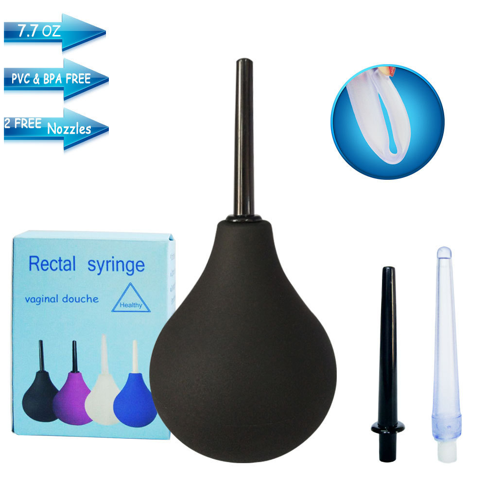 224ML Medical Silicone Enema Douch Anal Cleaner