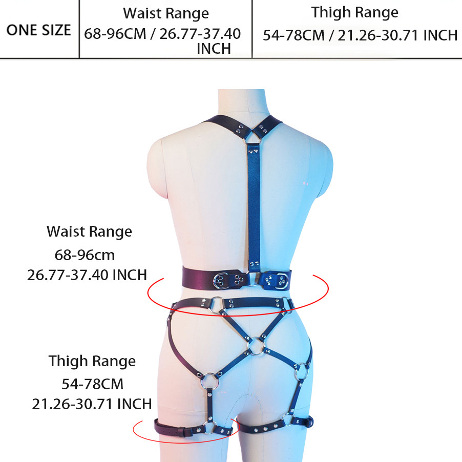 Nocturnal Restraint Bodysuit Lingerie Harness