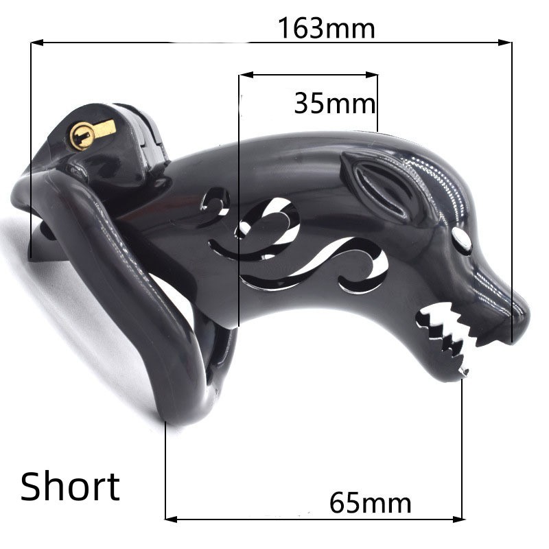 Dog Head Chastity Cage -WeLovePlugs