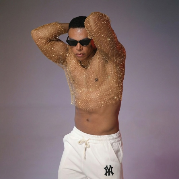 Starluxe Mesh Sparkle Top – Style A - image 9