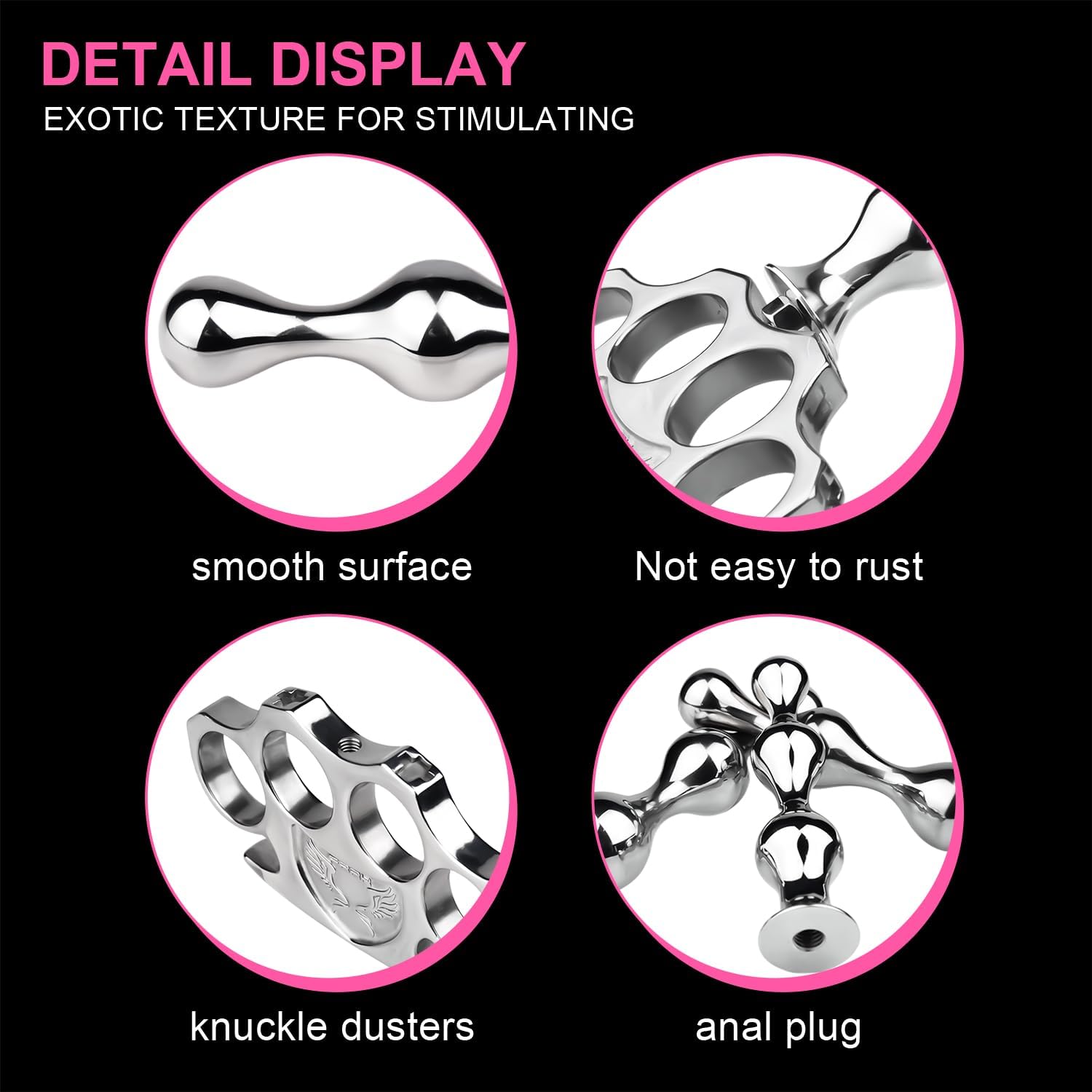 2-in-1 Knuckle Duster Anal Plug-WeLovePlugs