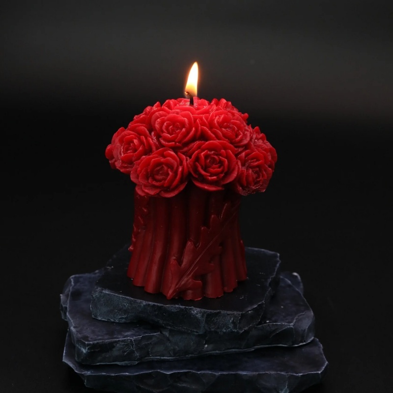 Flower-shaped Low-temperature Candle - image 7