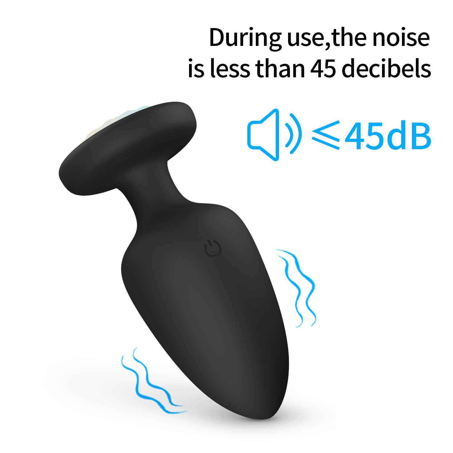 Nebula Remote Control Light Up Anal Butt Plug-WeLovePlugs