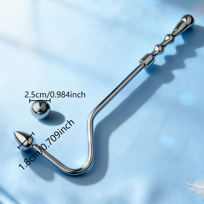Steel Pleasure Hook – Intense Anal & Prostate Stimulator - B - image 6