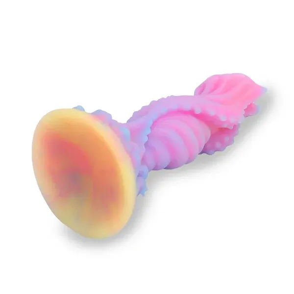 7.8'' Fantasy Dragon Dildo With Multi-texture Design & Glow-in-the-dark Effect - image 5