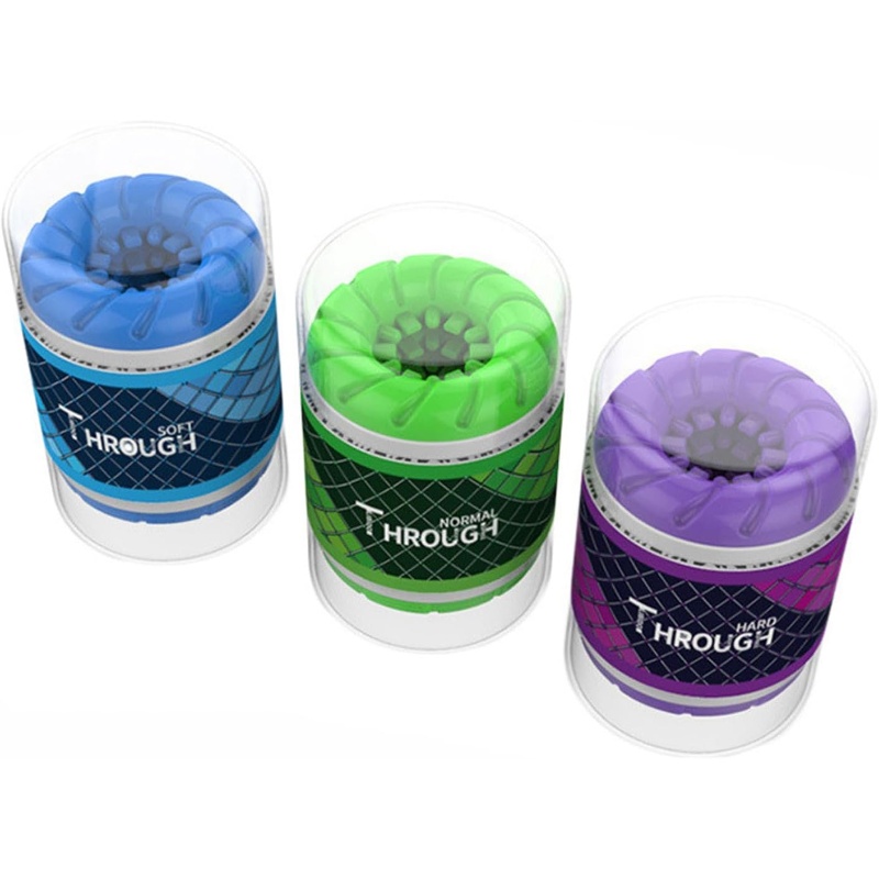 Male Penis Exercise Trainer Triple Texture Masturbation Cup-WeLovePlugs