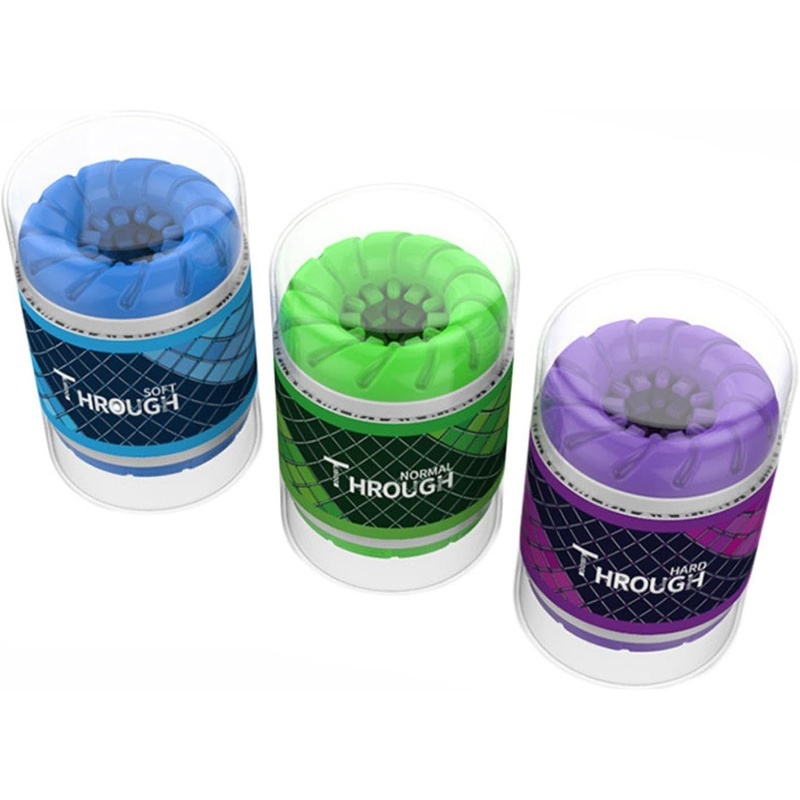 Male Penis Exercise Trainer Triple Texture Masturbation Cup-WeLovePlugs